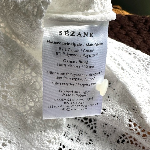 Sezane Chlo lace blouse - Picture 7 of 7